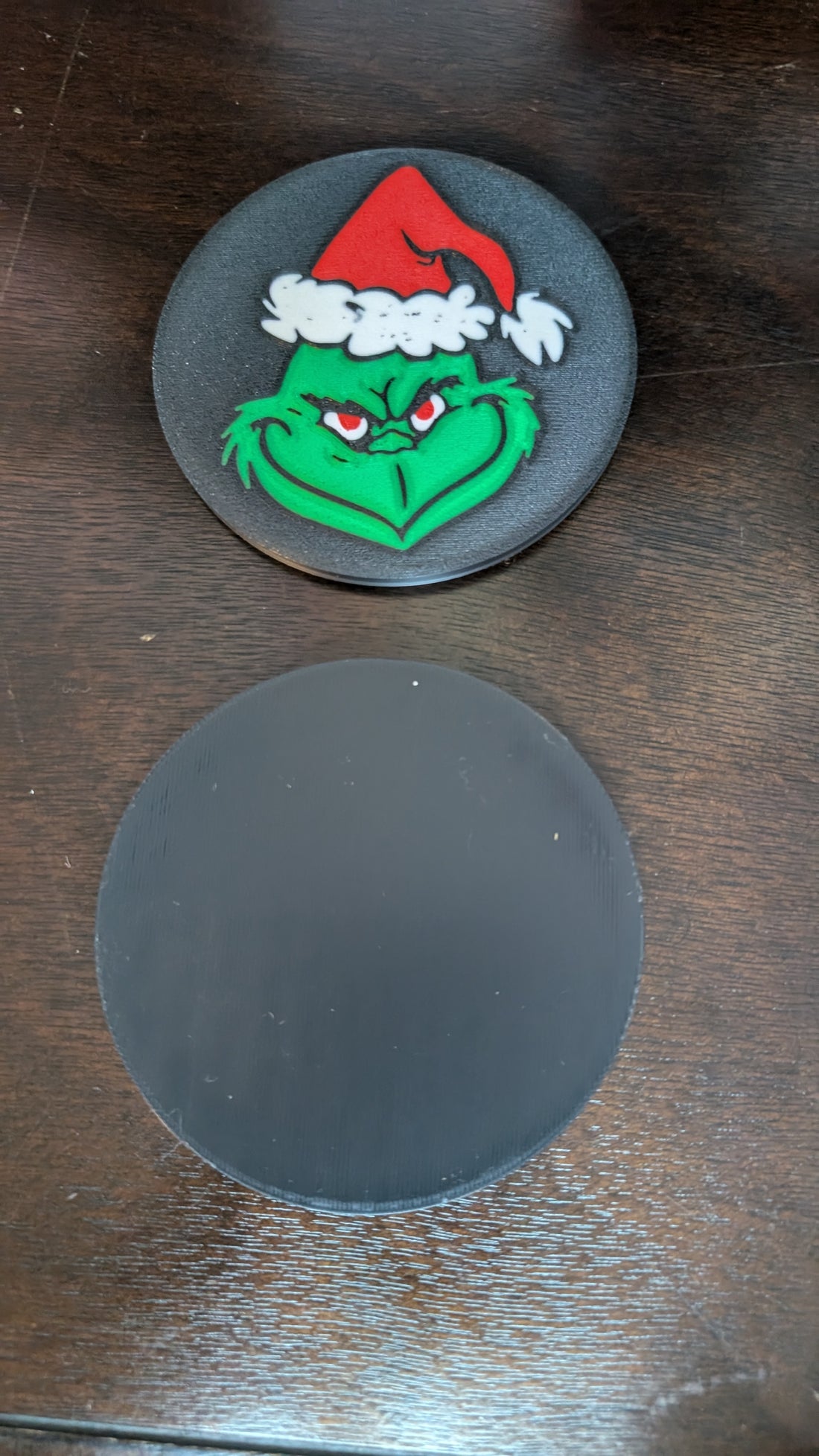 Naughty Grinch Coaster Set - Set of 4